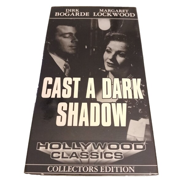 Cast A Dark Shadow vhs movie Dick Bogarde Margaret Lockwood Collectors Edition - Picture 2 of 3